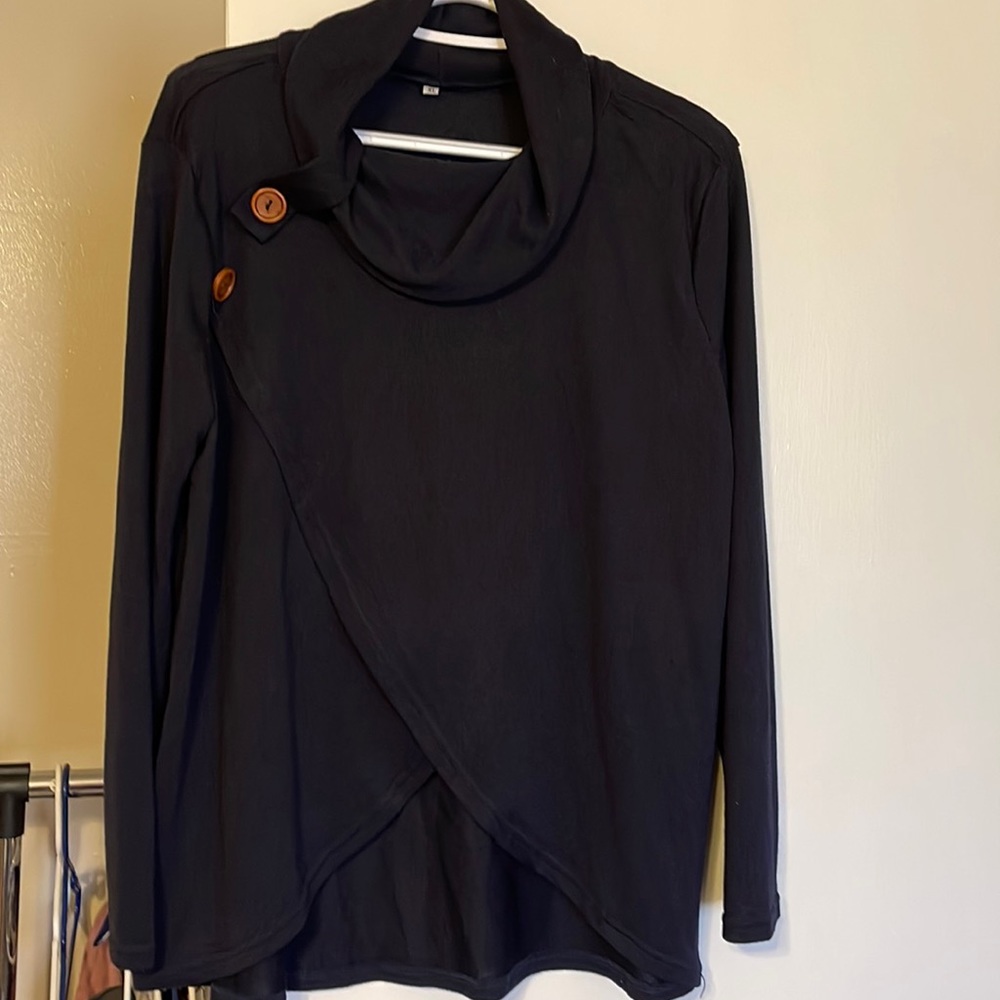 Beautiful soft navy sweater